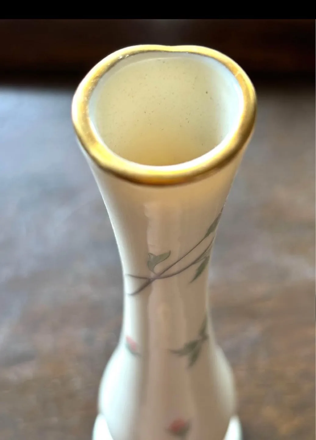 Vintage Lenox Rose Manor Bud Vase, Like New image indicator(2)