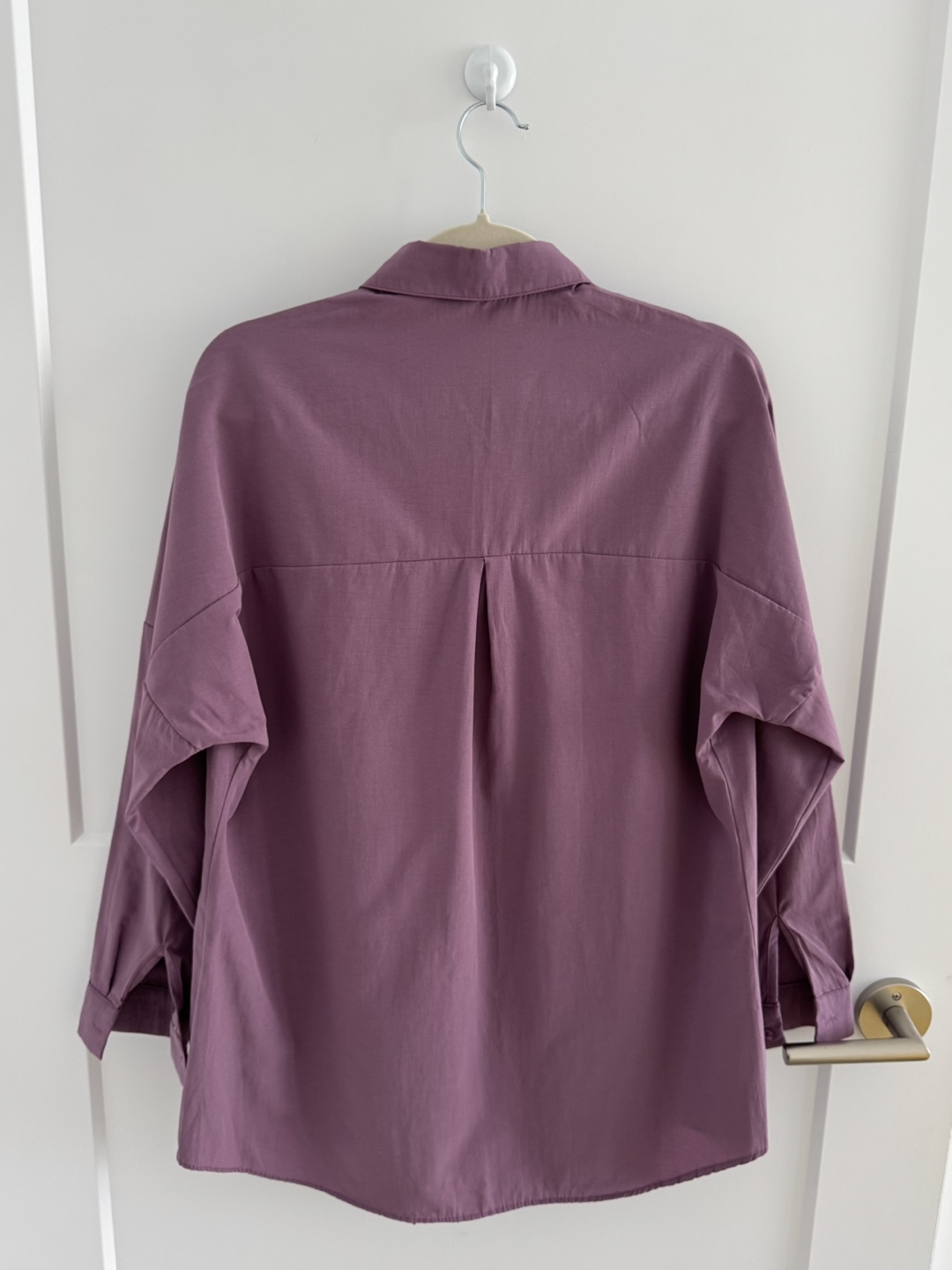 BIG DART Purple Button-Down Shirt Size 10 - photo 2