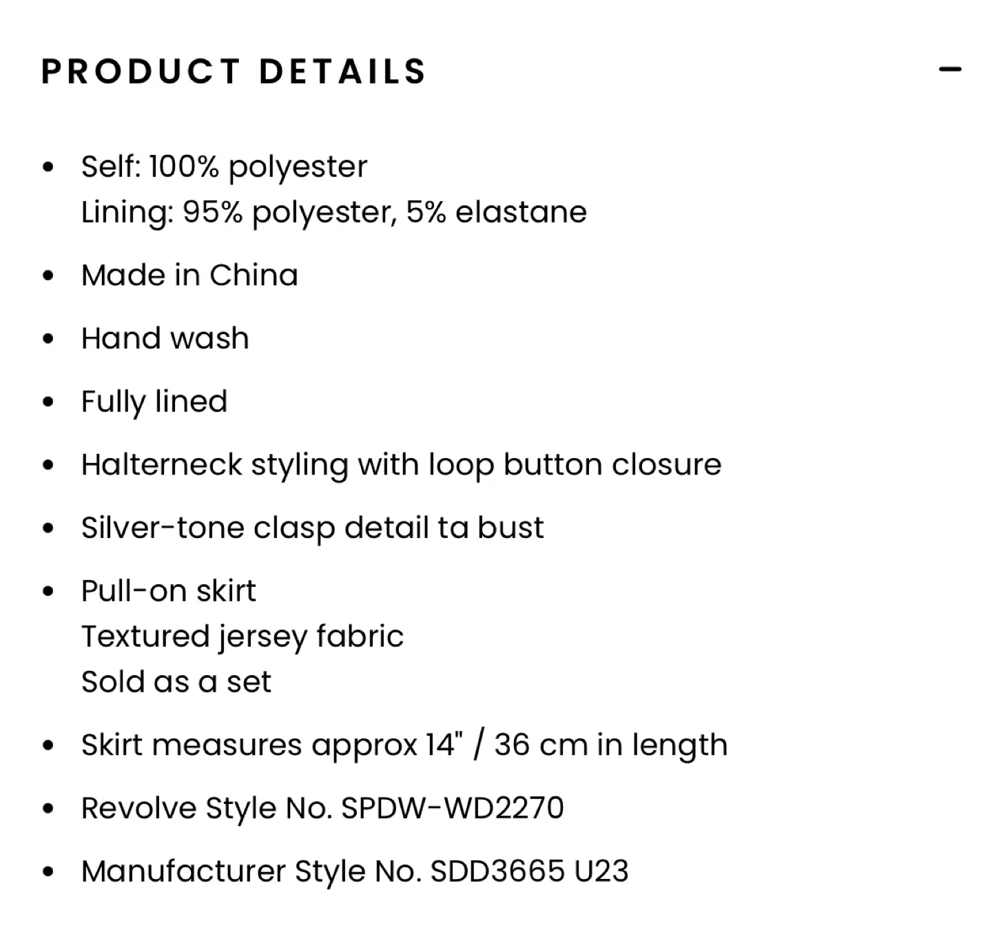 NWT Superdown | Skirt Set - XXS image indicator(7)