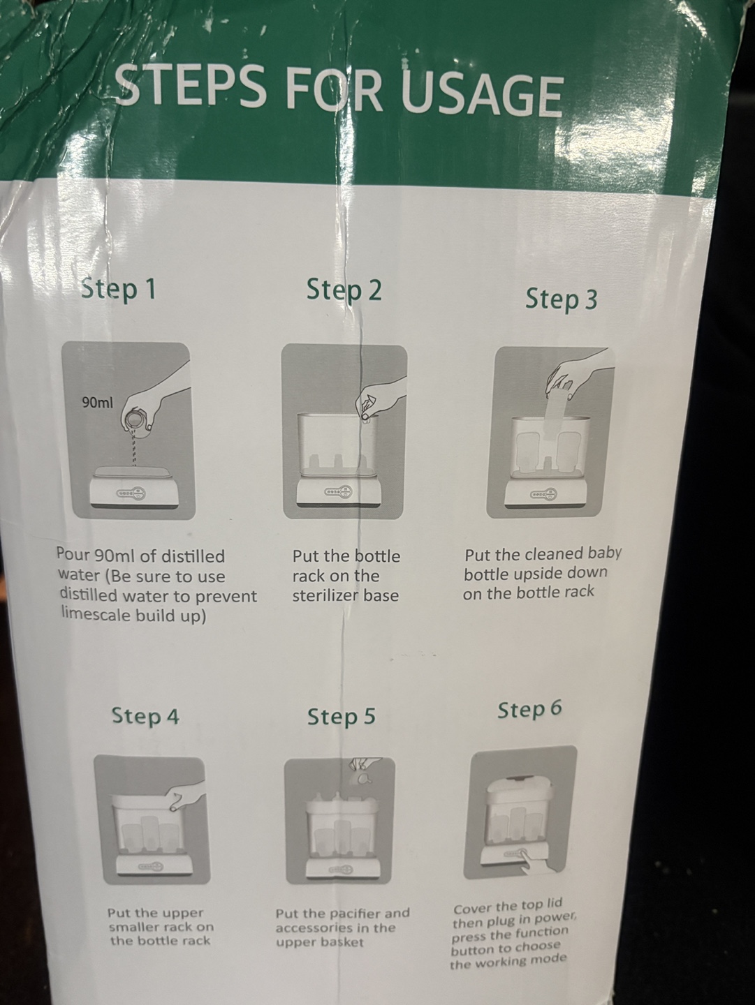GROWNSY Baby Bottle Sterilizer & Dryer - photo 3