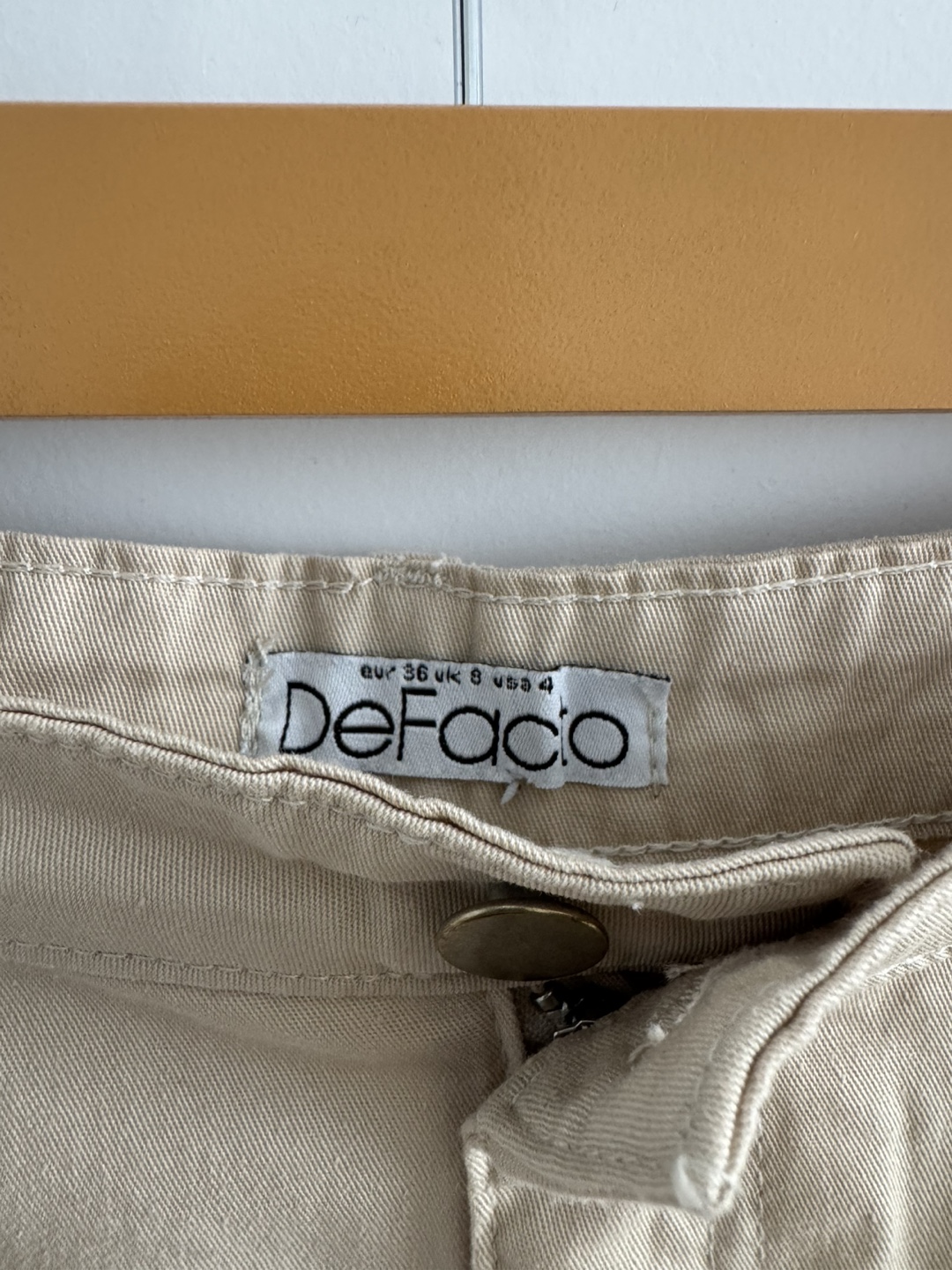 DeFacto Beige Cargo Skirt Size 8 - photo 3