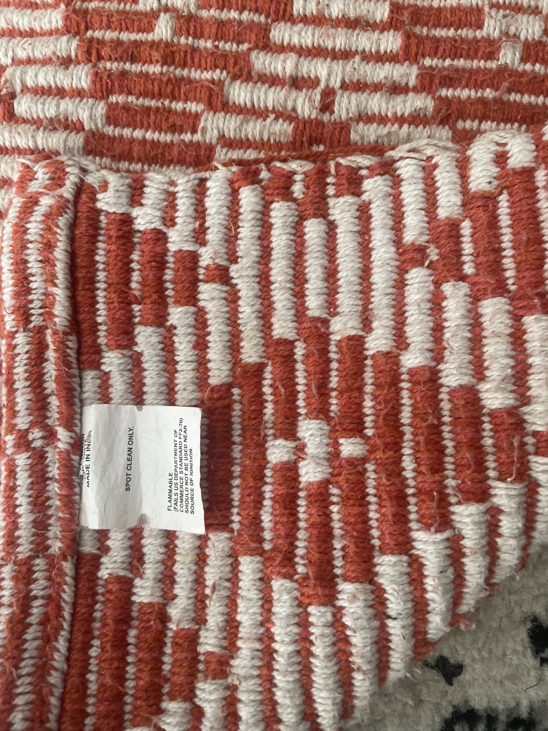 Bohemian Terracotta and Cream Area Rug - photo 3