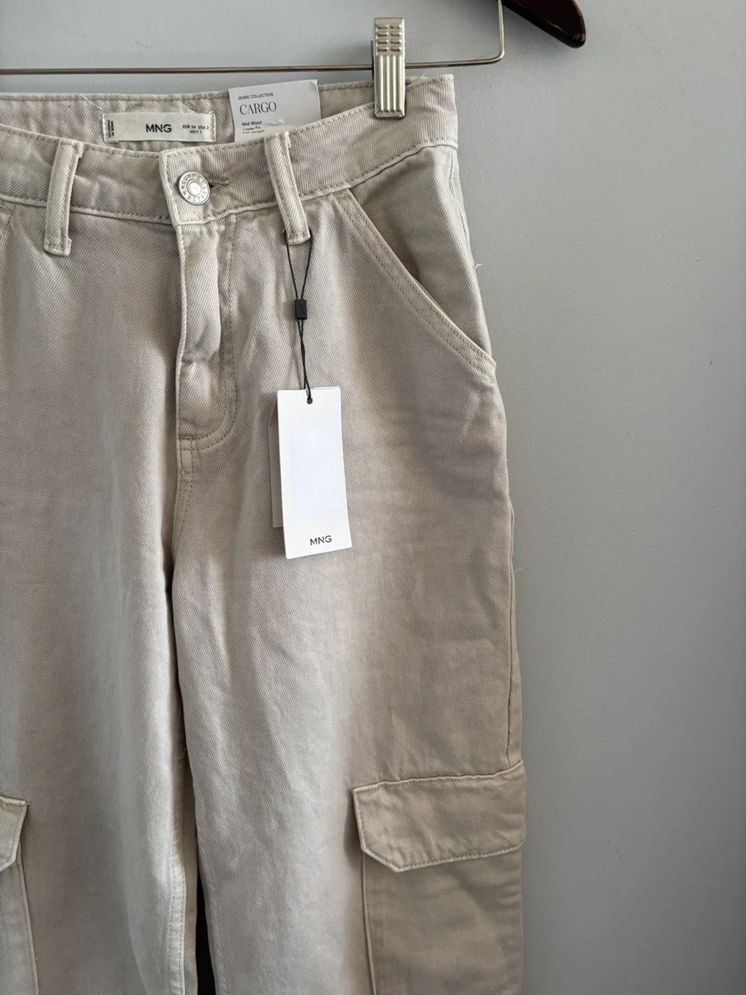 NWT MNG | Cargo Jeans - US 2 image indicator(3)