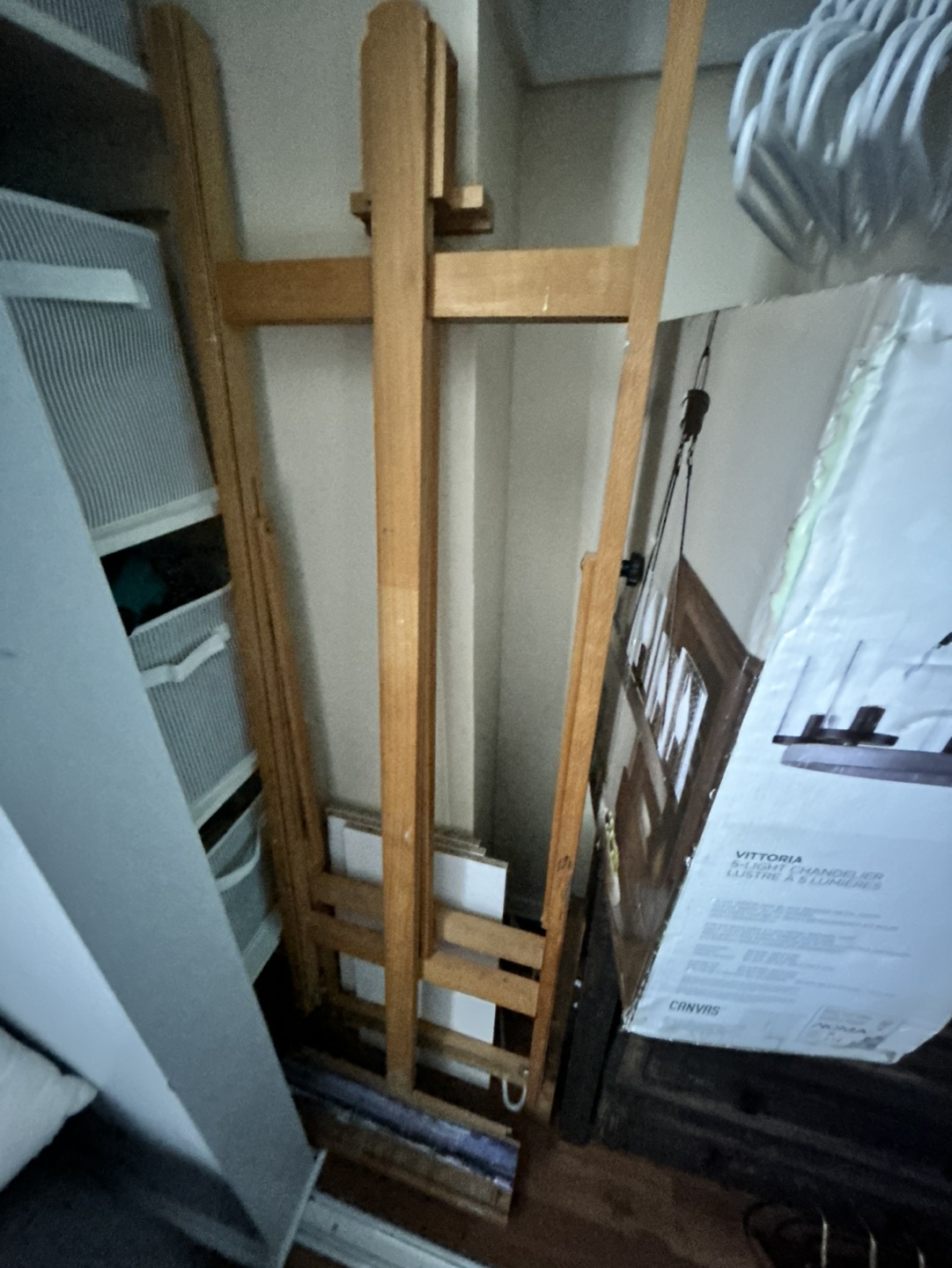 Large Wooden Artist Easel
