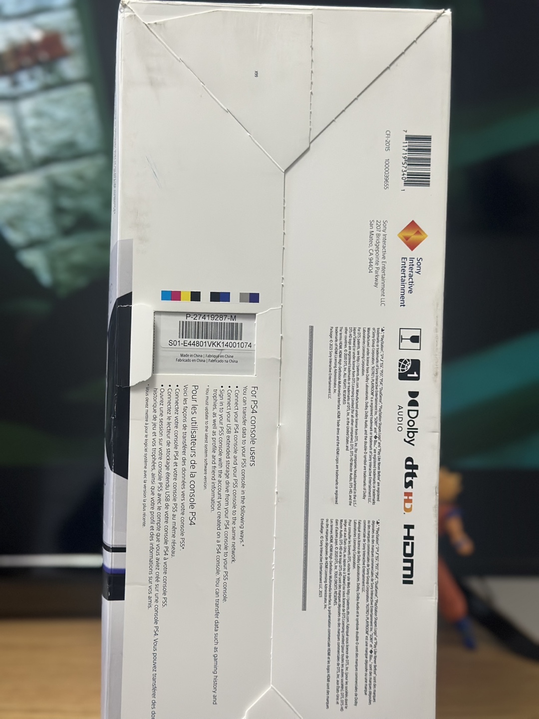 Sony PlayStation 5 Console with Controller - White