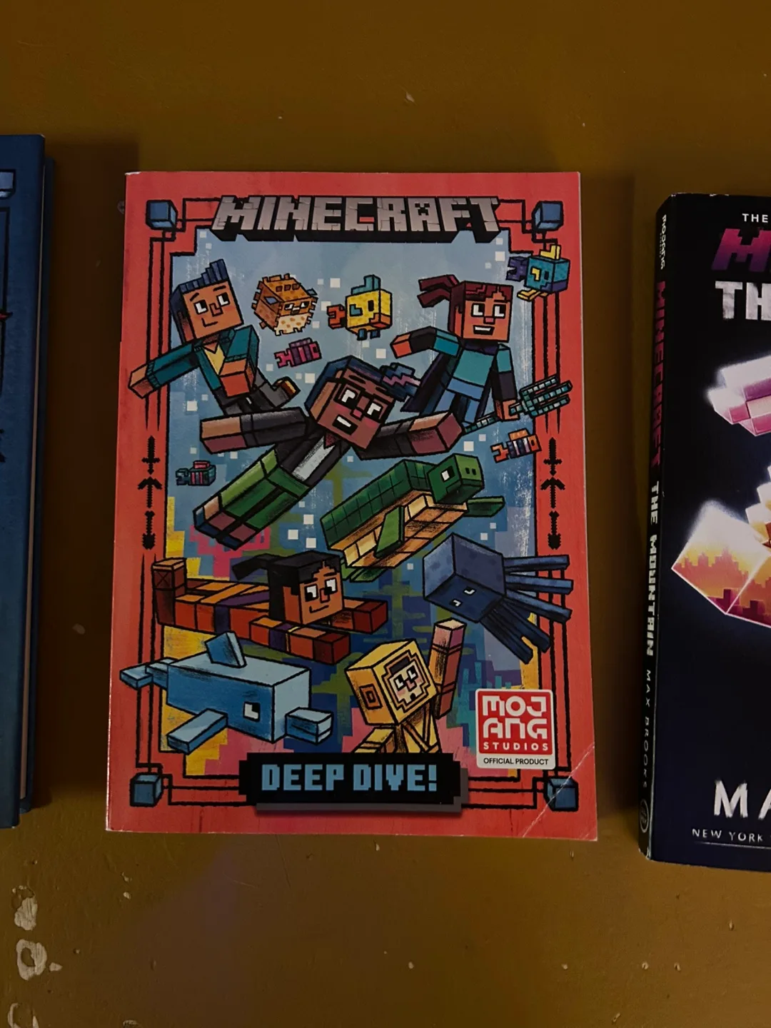 Minecraft Books - Into the Game, Deep Dive, and The Mountain image indicator(3)
