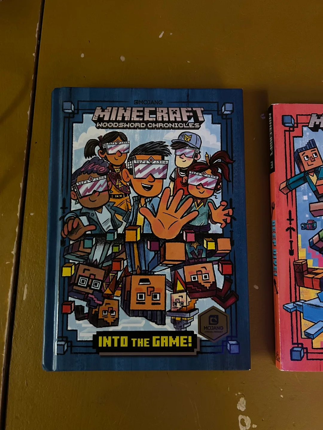 Minecraft Books - Into the Game, Deep Dive, and The Mountain image indicator(4)