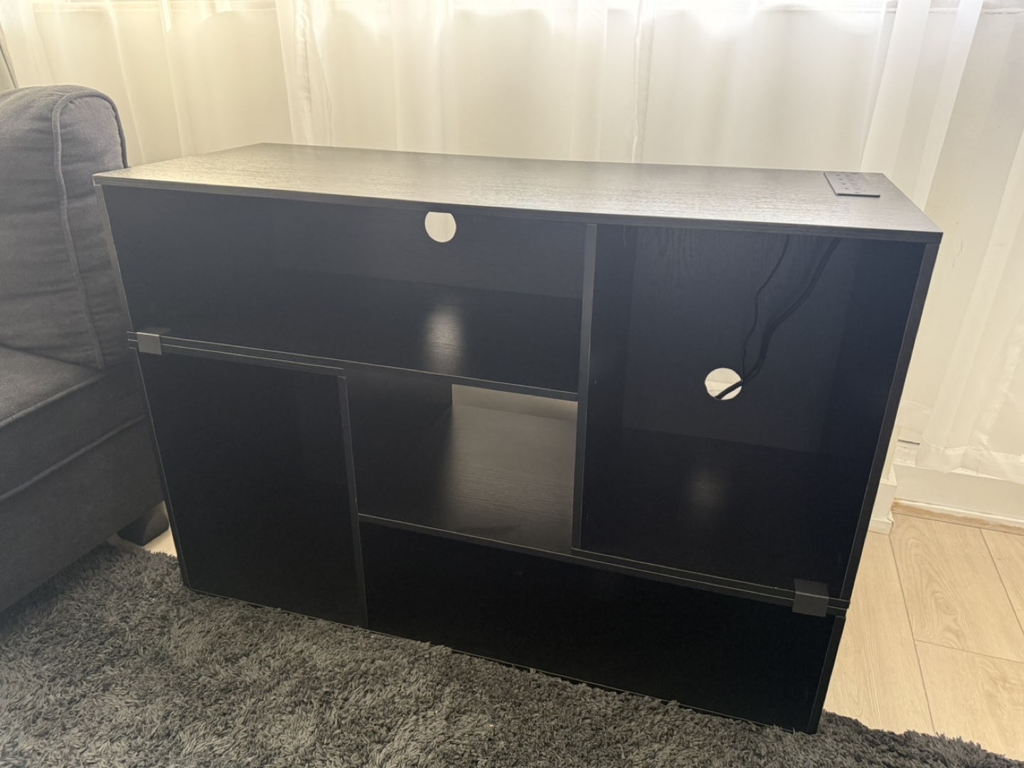 Rolantar TV Stand - Black