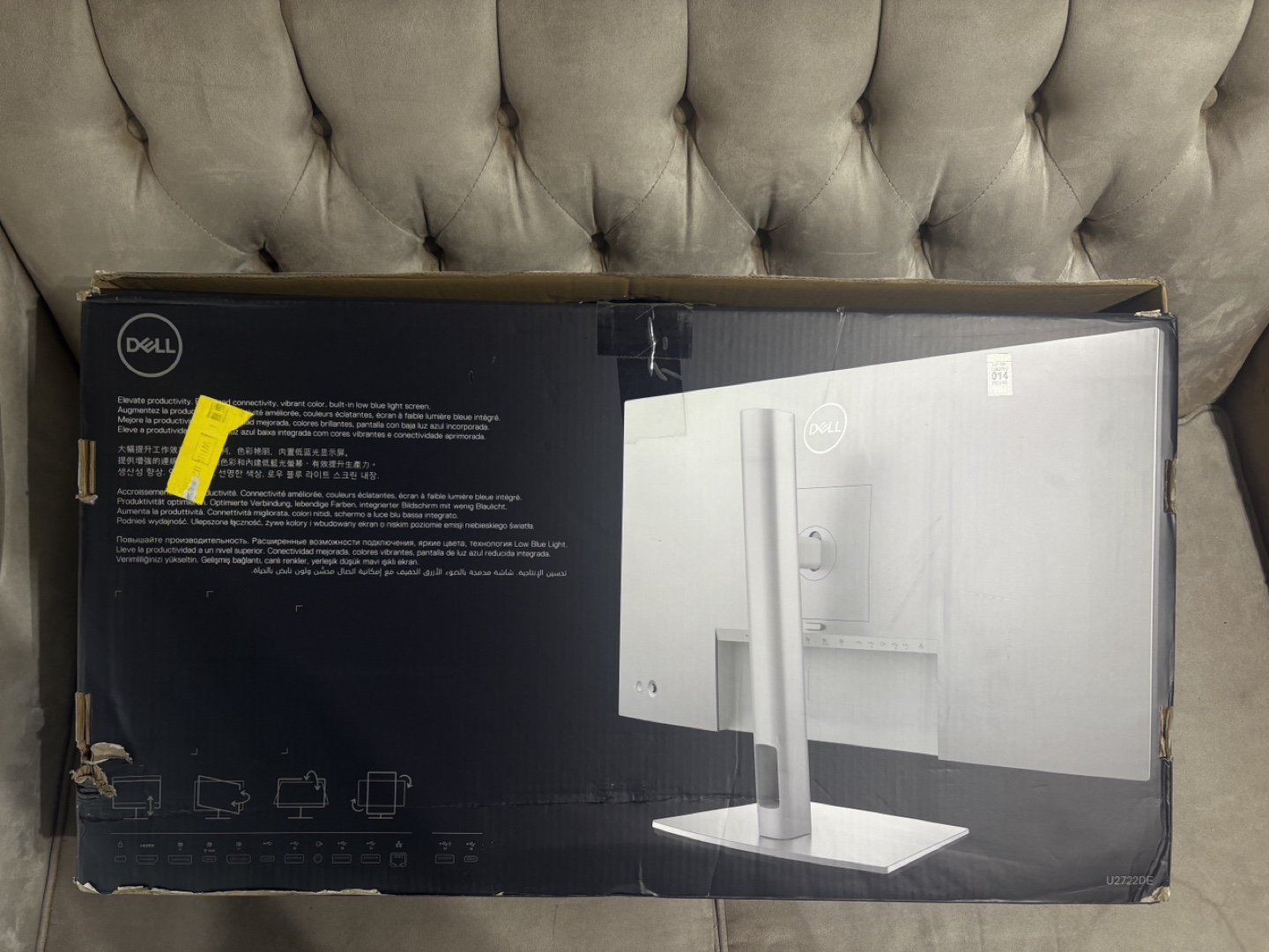 Dell 27 inch Monitor - Excellent Condition - photo 4