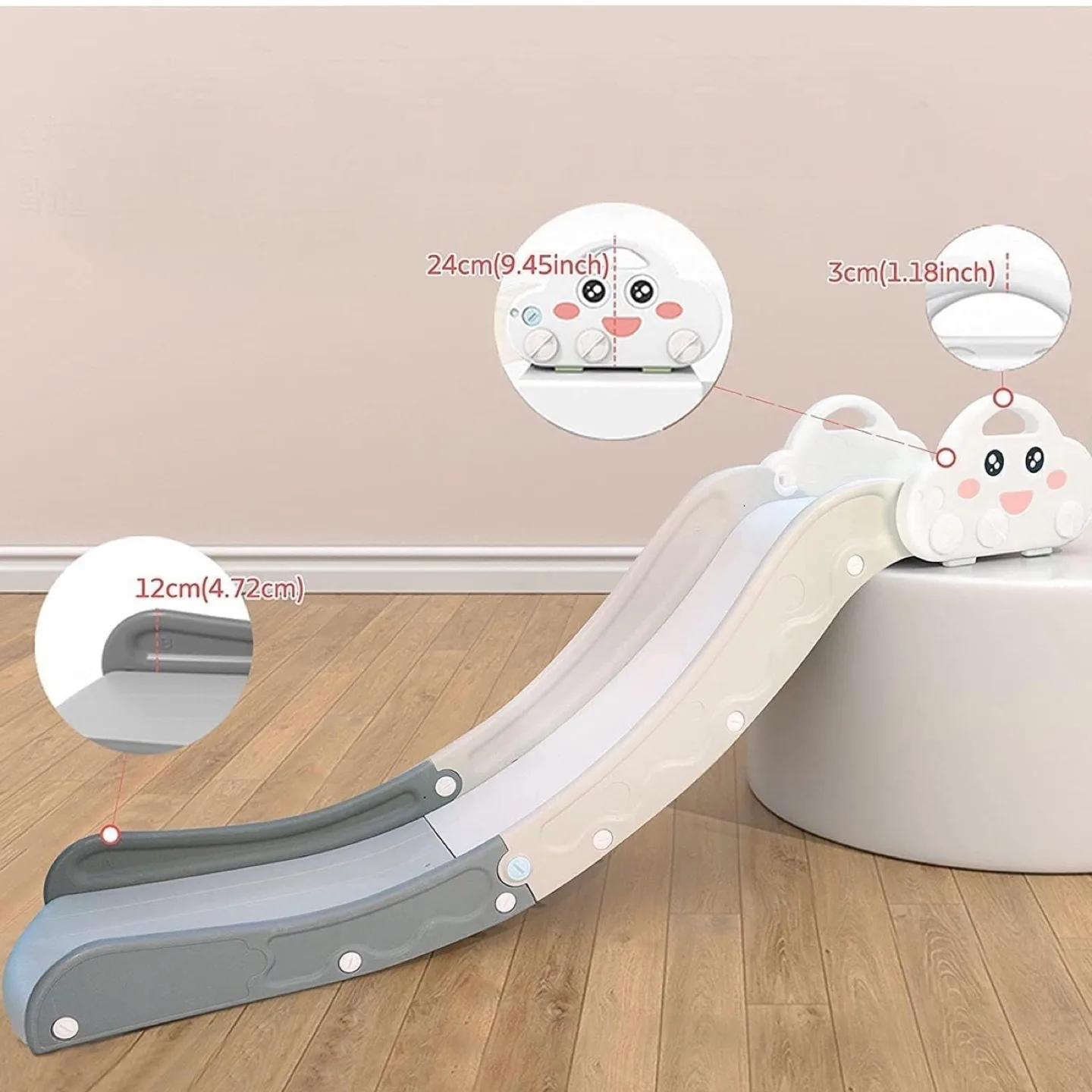 Baby Sofa Slide for Kids & Toddler, Long Slipping Slope image indicator(6)