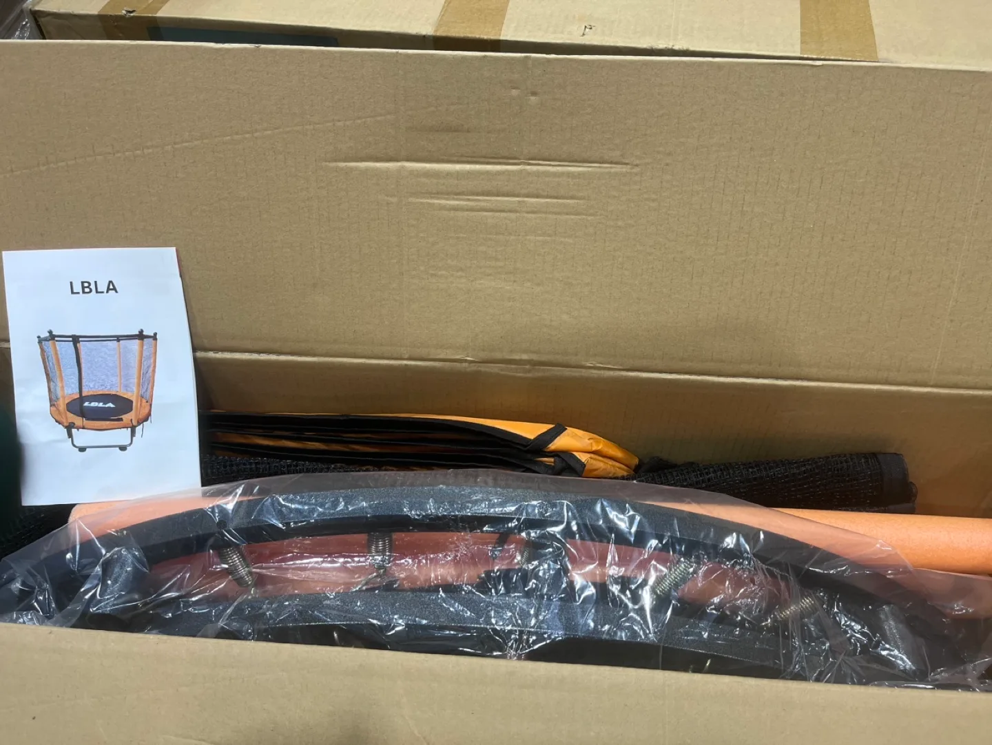 *Brand New*  48 Inch Trampoline with Safety Net image indicator(4)