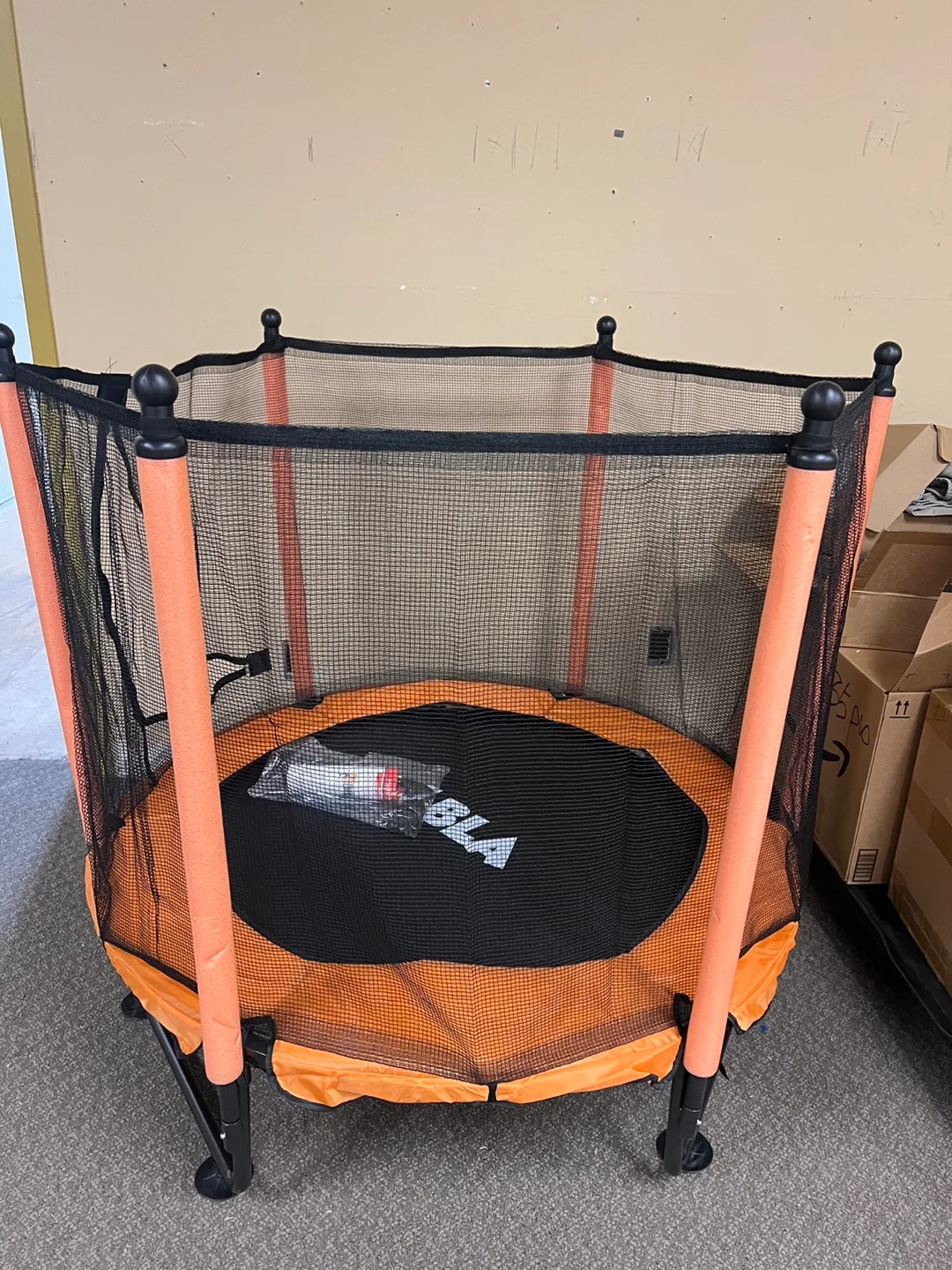 *Brand New*  48 Inch Trampoline with Safety Net image indicator(2)