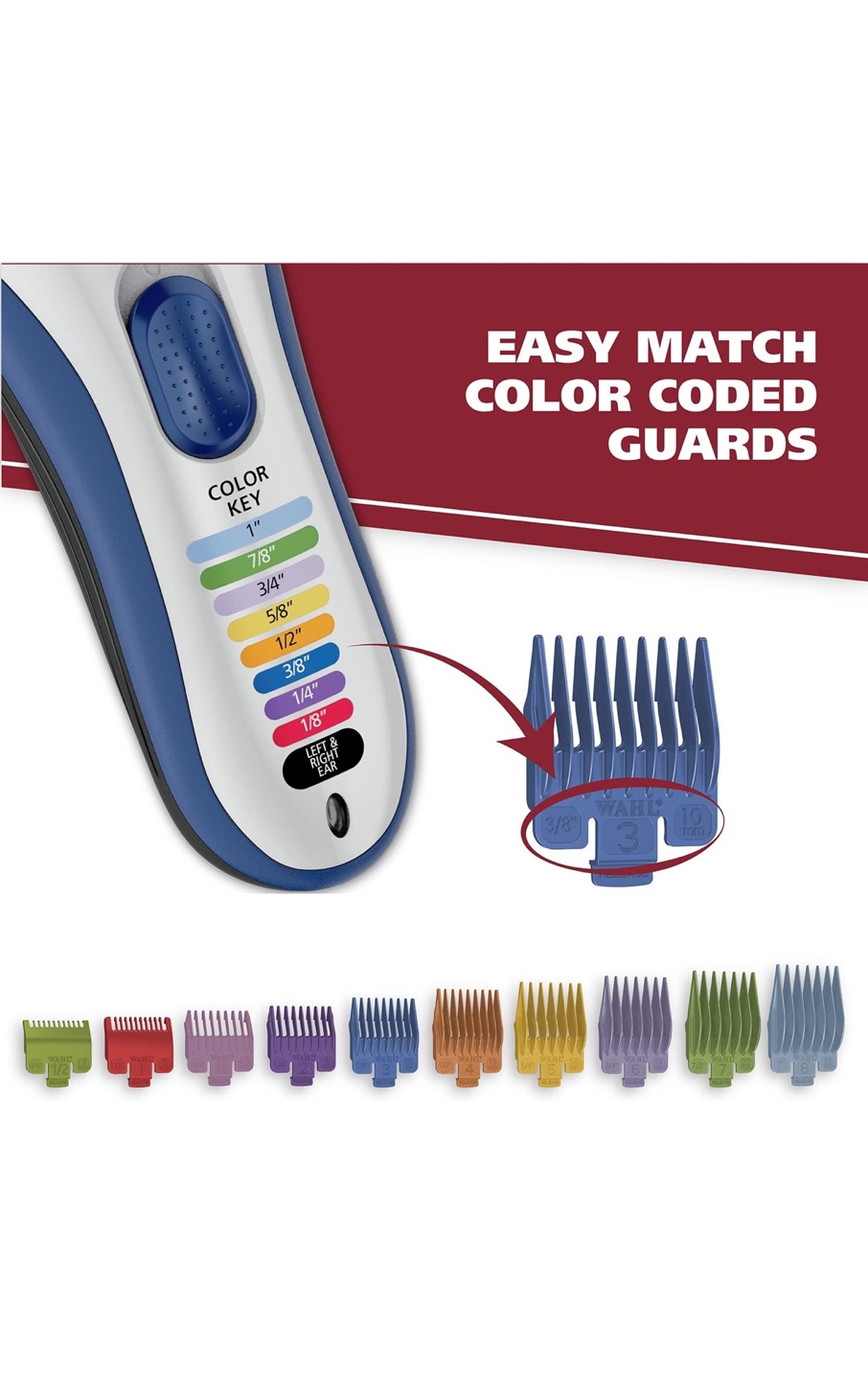 Wahl Color Pro Cordless Hair Clipper Kit - photo 5