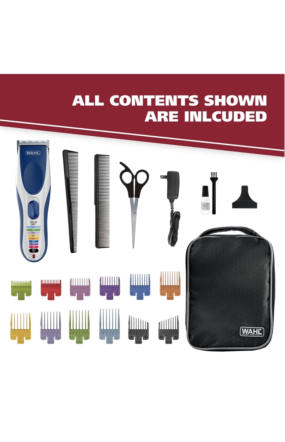 Wahl Color Pro Cordless Hair Clipper Kit - photo 2