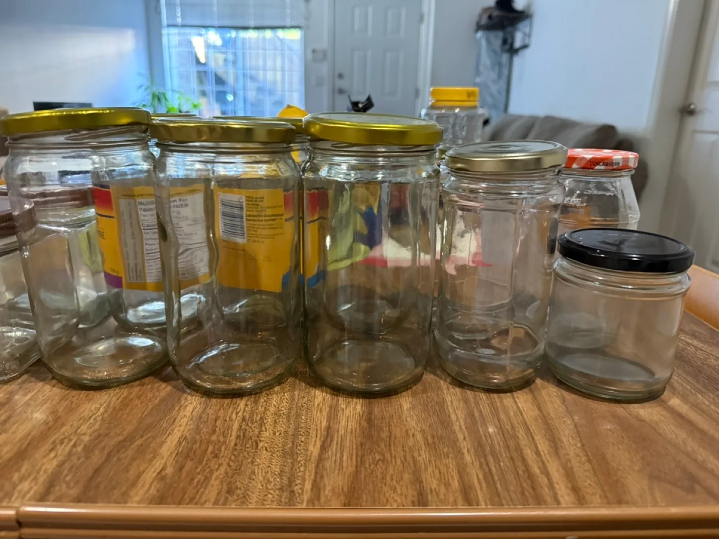 Empty Glass Jars - Various Sizes thumbnail