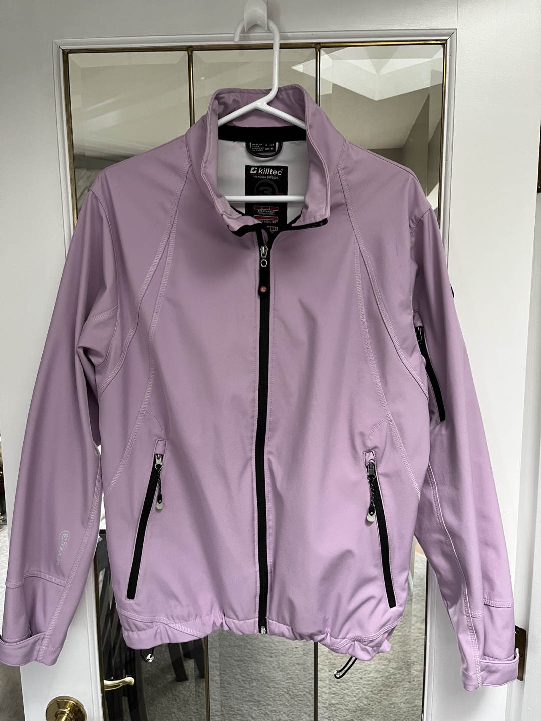 Killtec Women's Size 14 Lavender Softshell Jacket