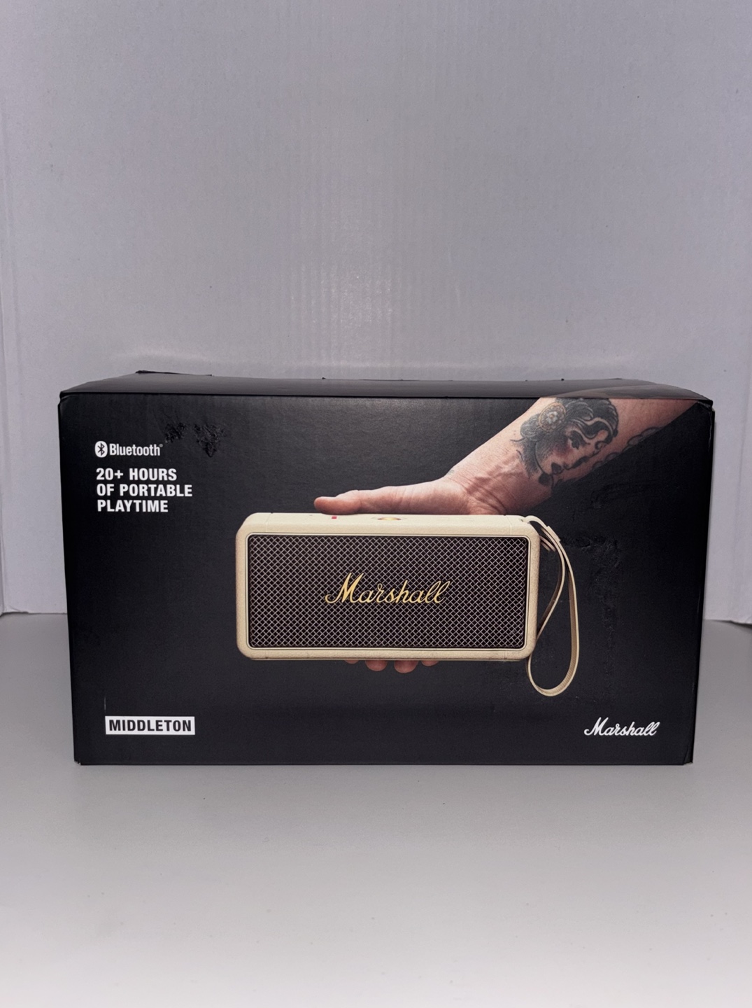 Marshall Middleton Portable Bluetooth Speaker - Cream