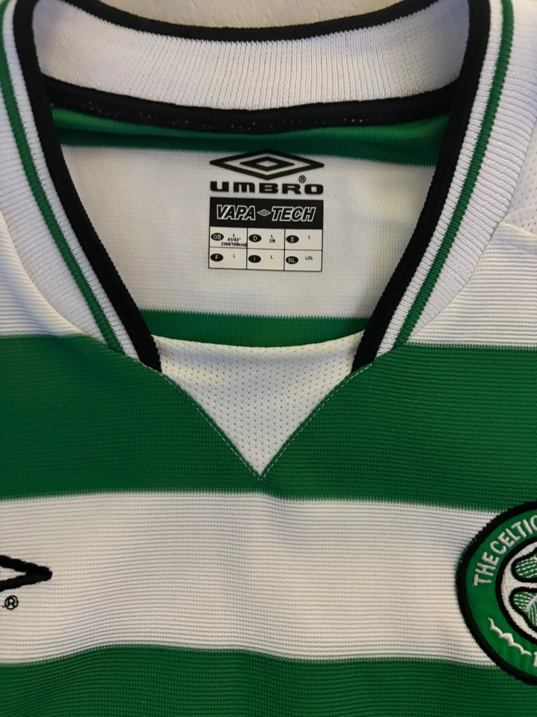Celtic FC 2003-2005 Home Football Jersey - Size Large image indicator(3)