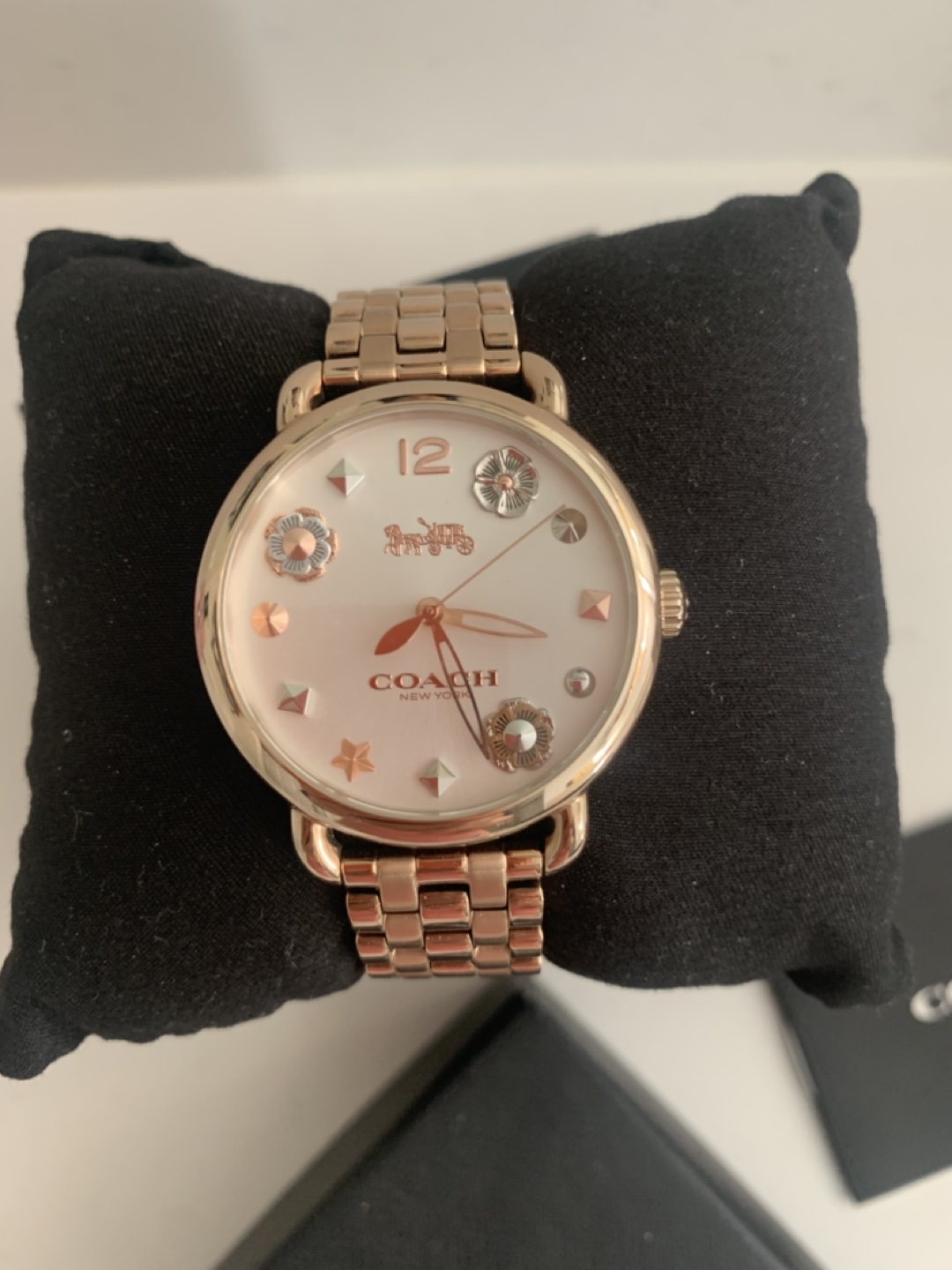 Coach Women's Rose Gold Watch with Crystals - photo 2