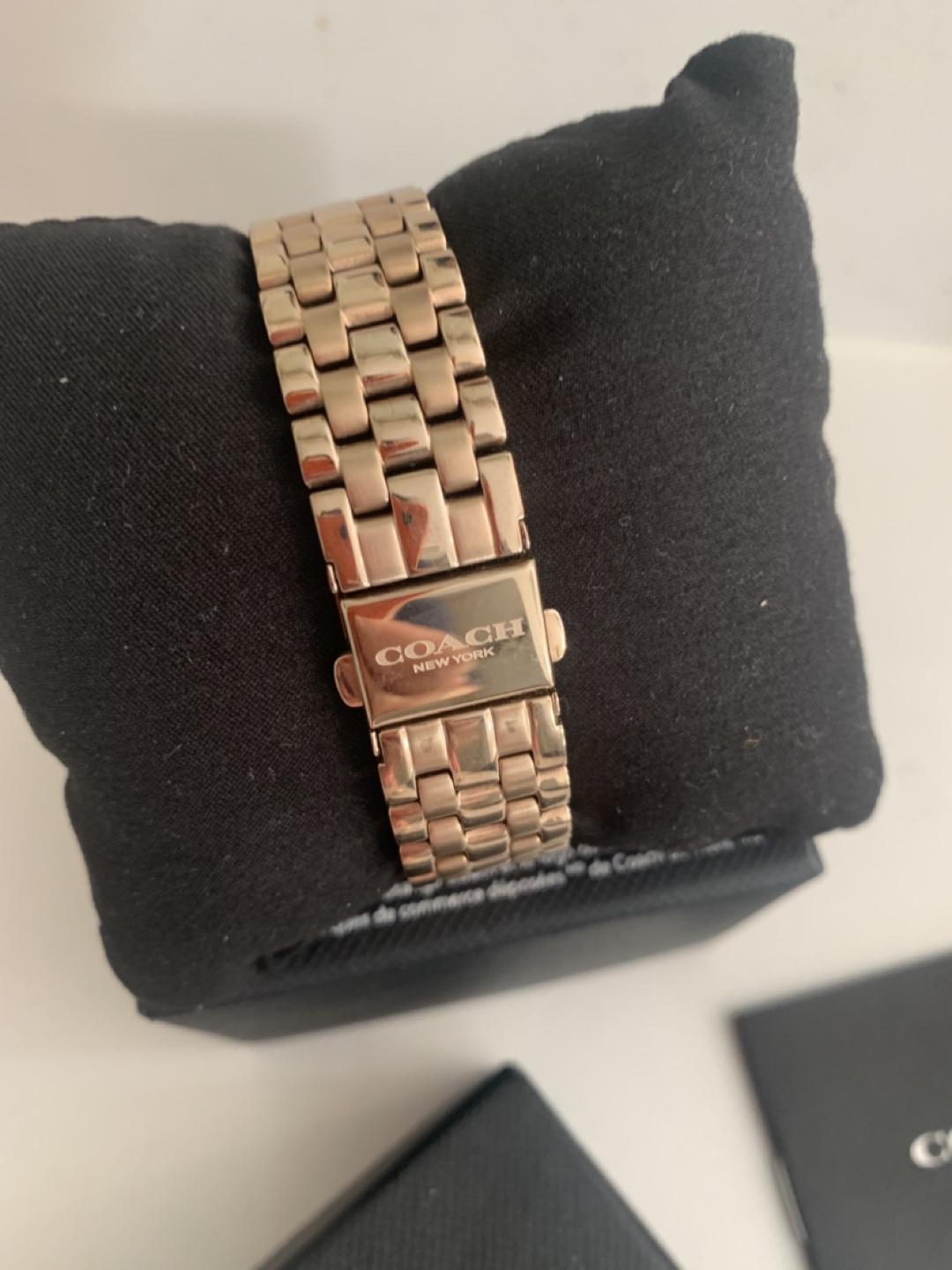 Coach Women's Rose Gold Watch with Crystals - photo 3