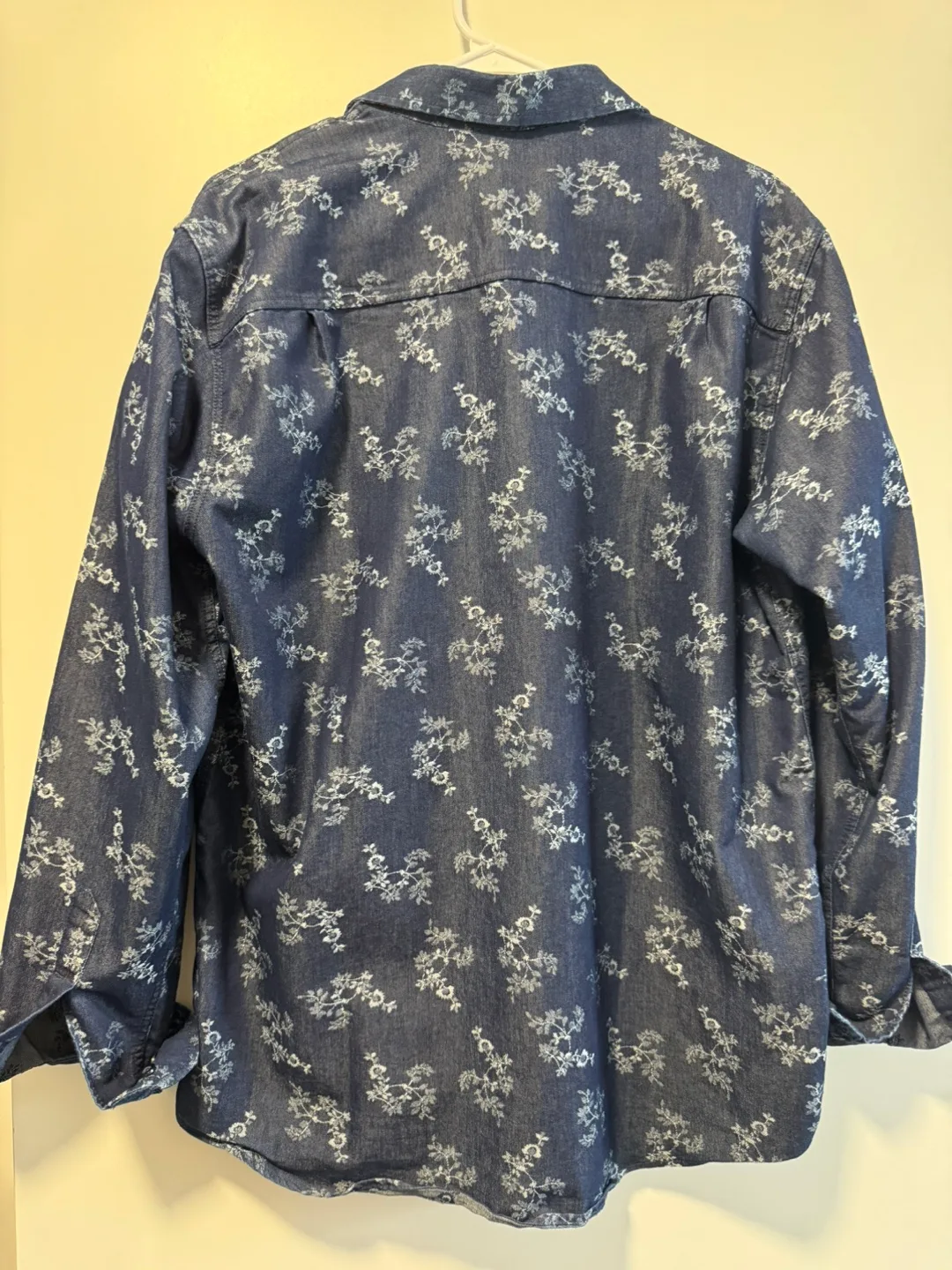 Colombo Men's Floral Denim Shirt - Size 4 image indicator(2)