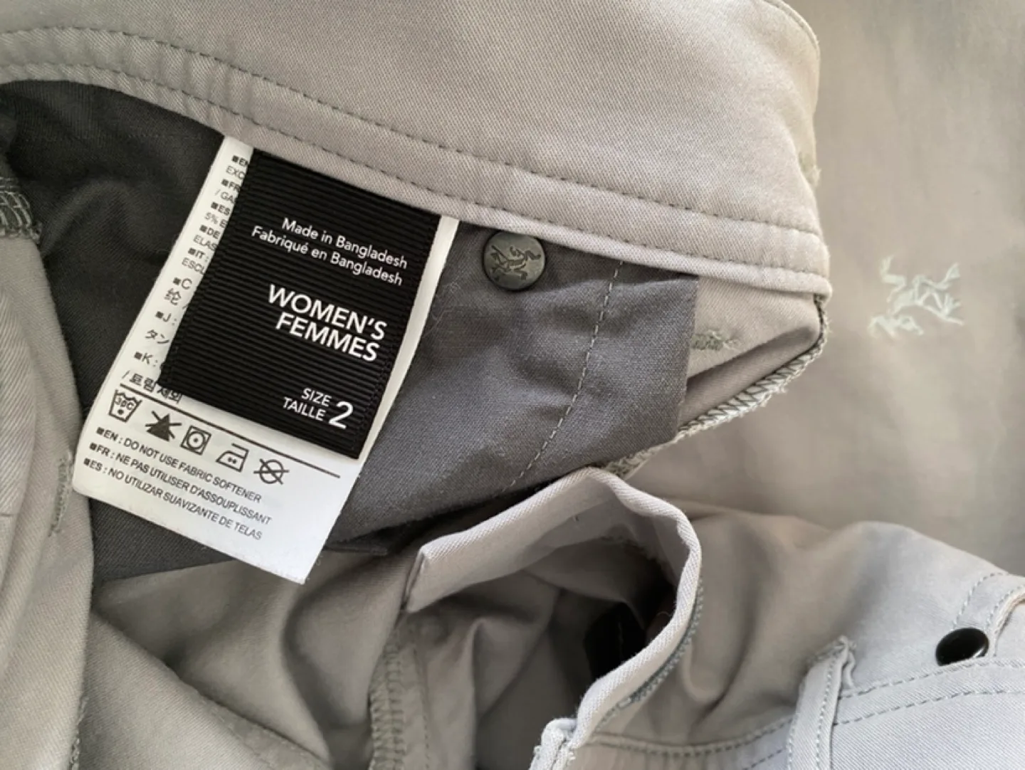 Arcteryx Women's Dori Pants Size 2 Gray Trekking Pants image indicator(4)