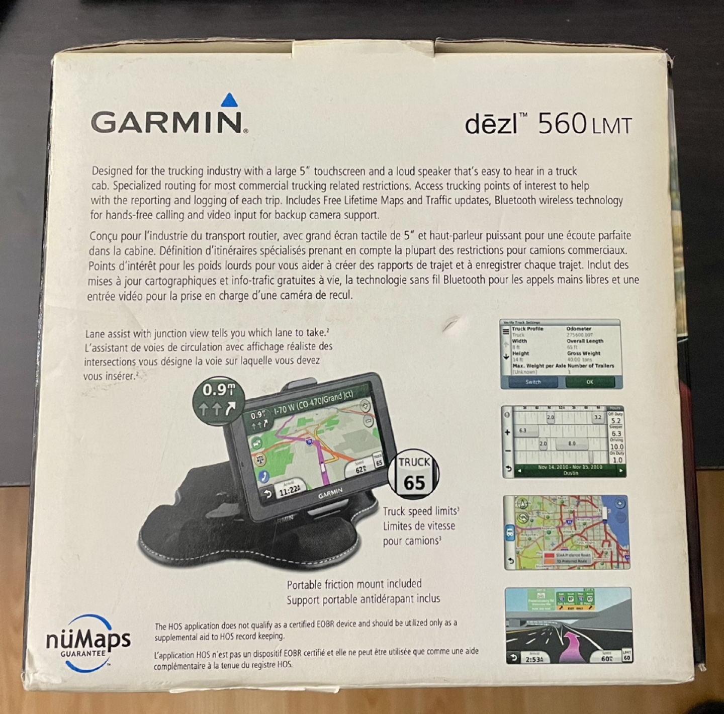 GARMIN dezl 560 LMT Truck navigation - photo 4