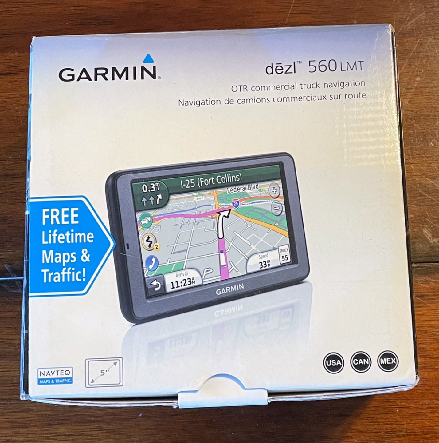 GARMIN dezl 560 LMT Truck navigation