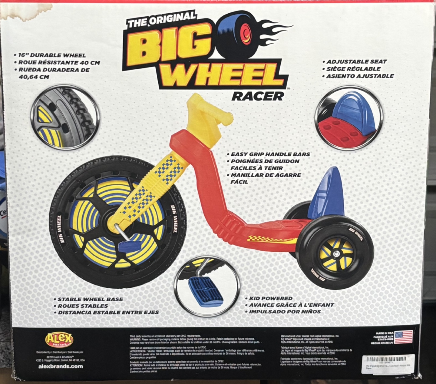 The Original Big Wheel - 16in. Racer Classic - photo 2