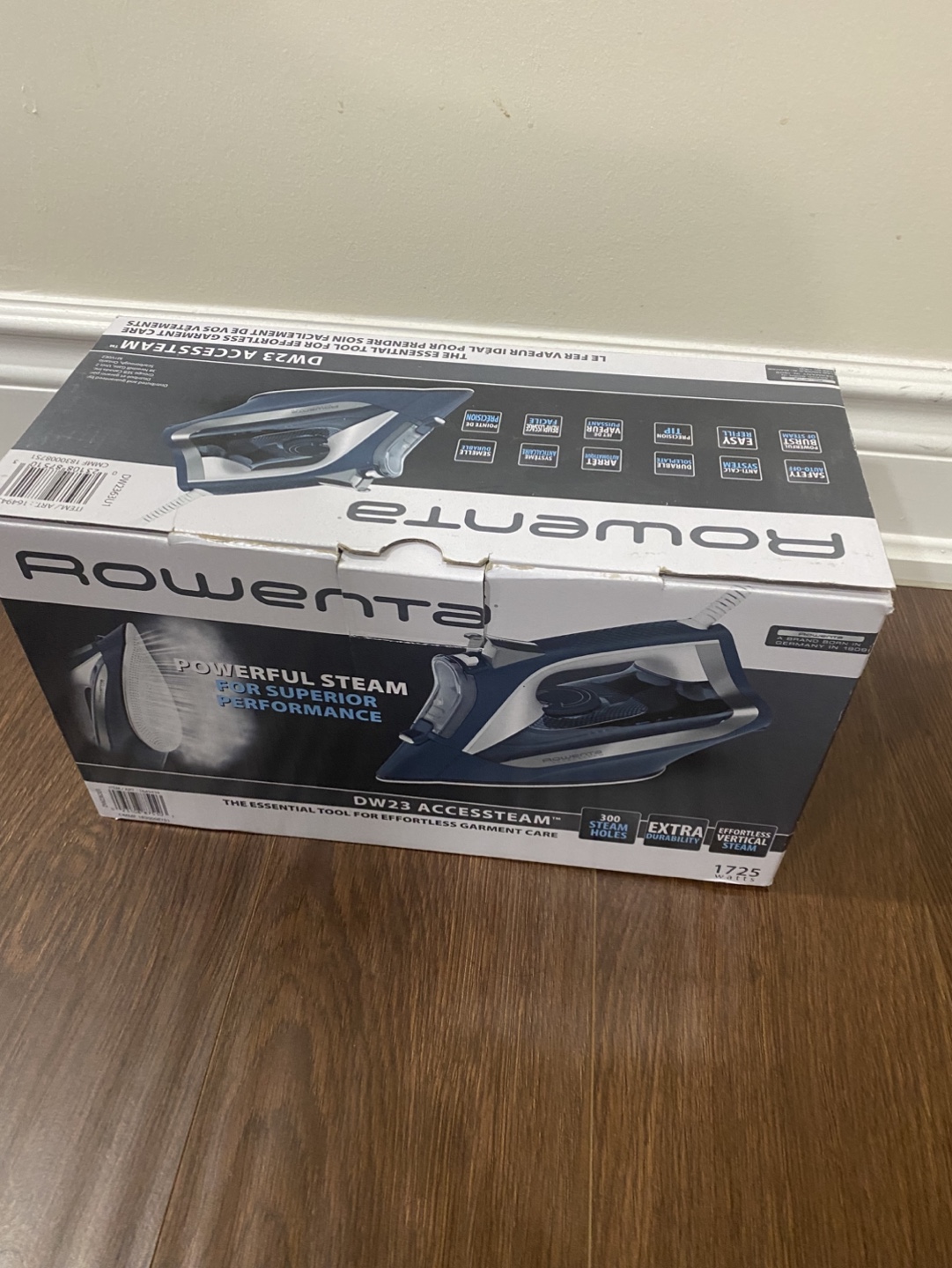Rowenta DW23 Accessteam Iron - New in Box