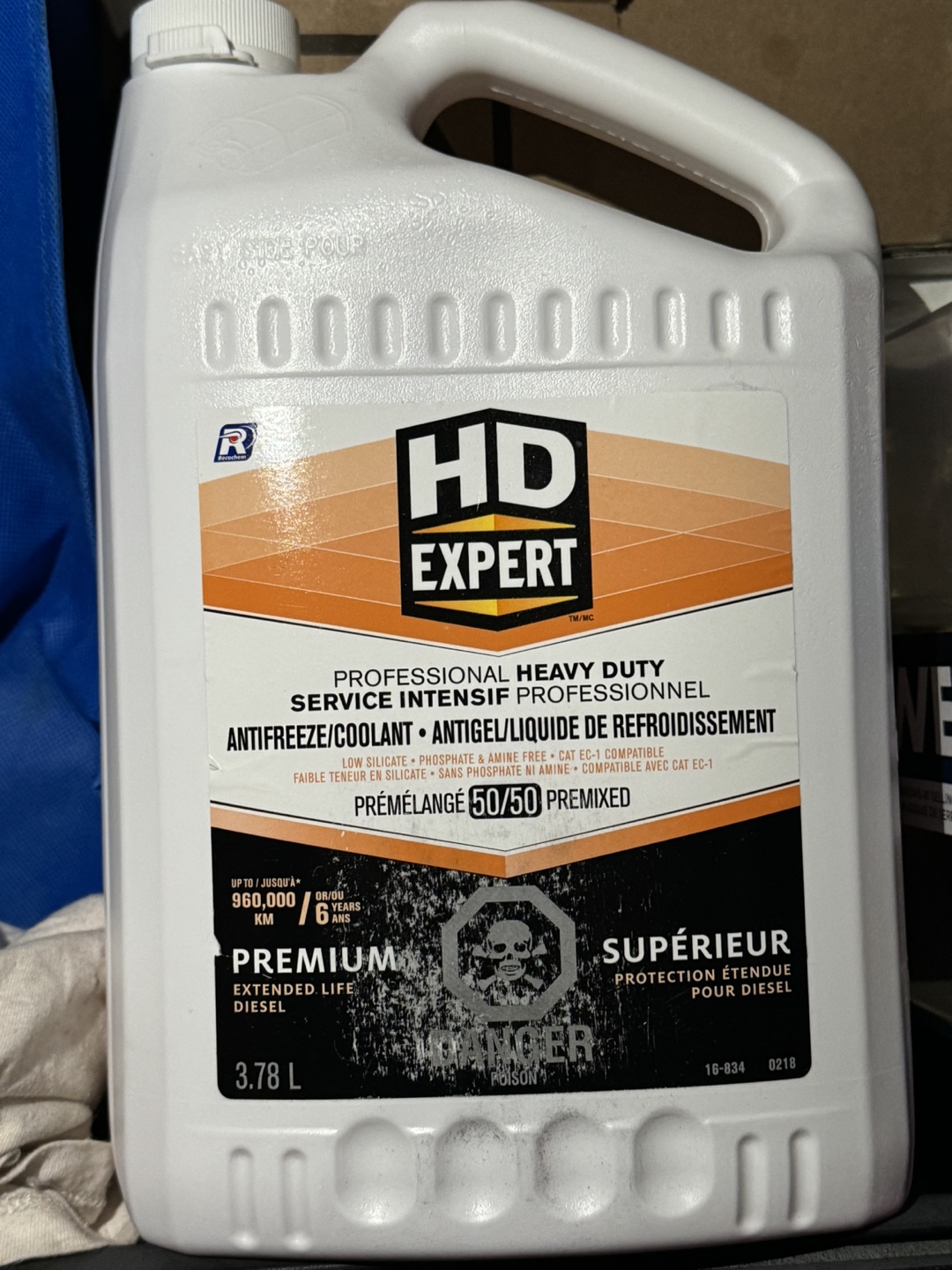 HD Expert 3.78L Premixed Antifreeze/Coolant