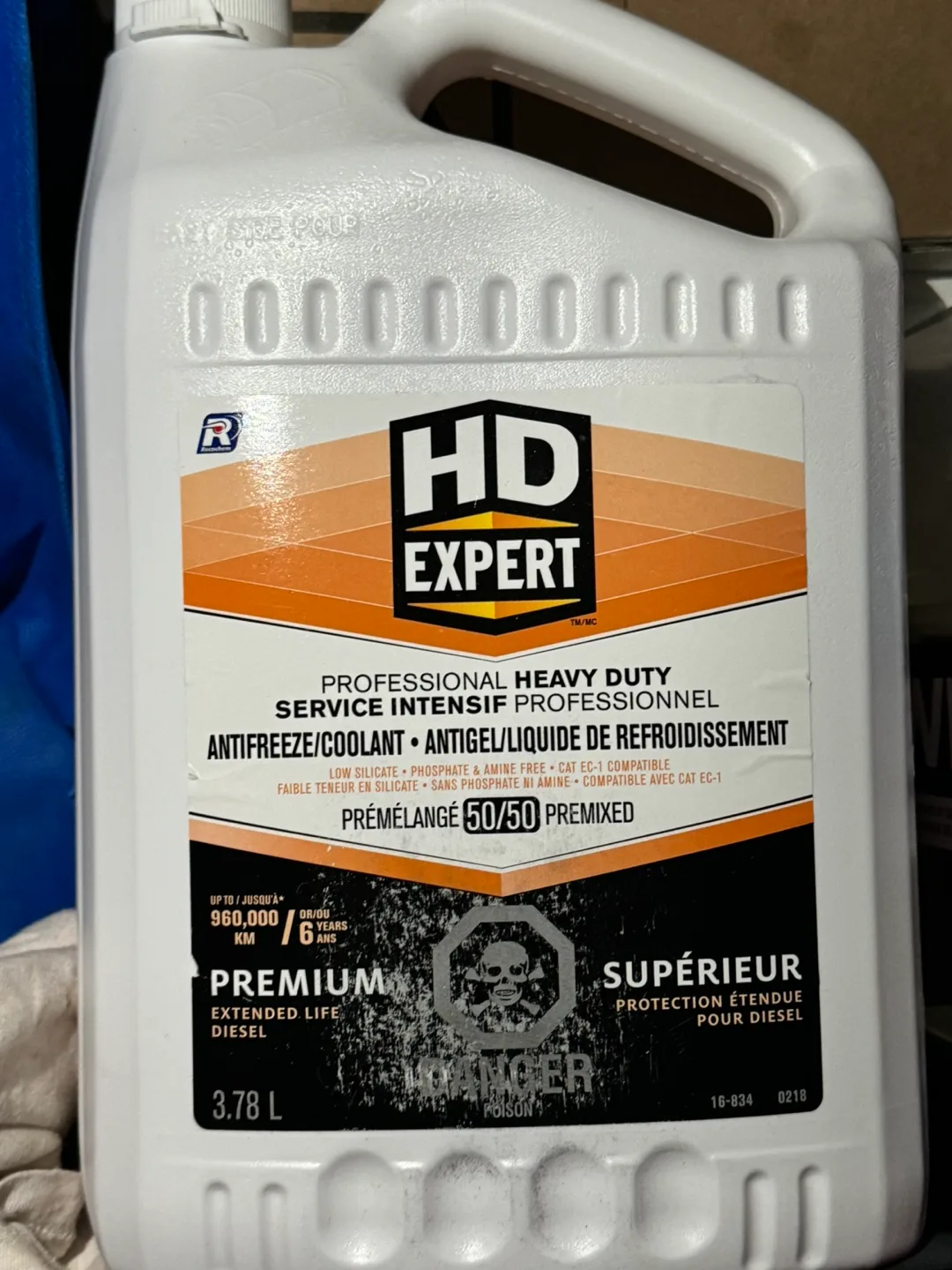 HD Expert 3.78L Premixed Antifreeze/Coolant image indicator(2)