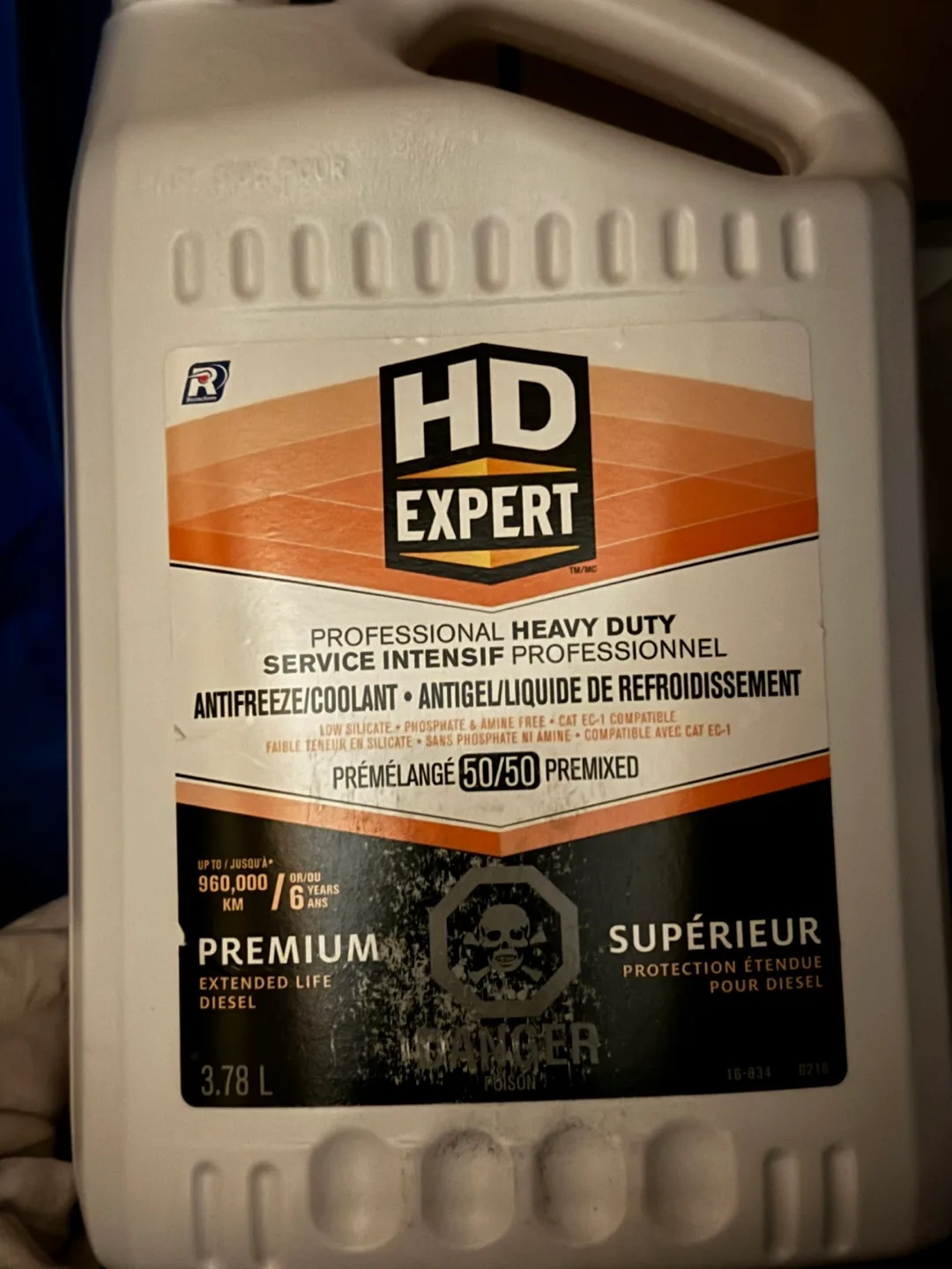 HD Expert 3.78L Premixed Antifreeze/Coolant image indicator(3)