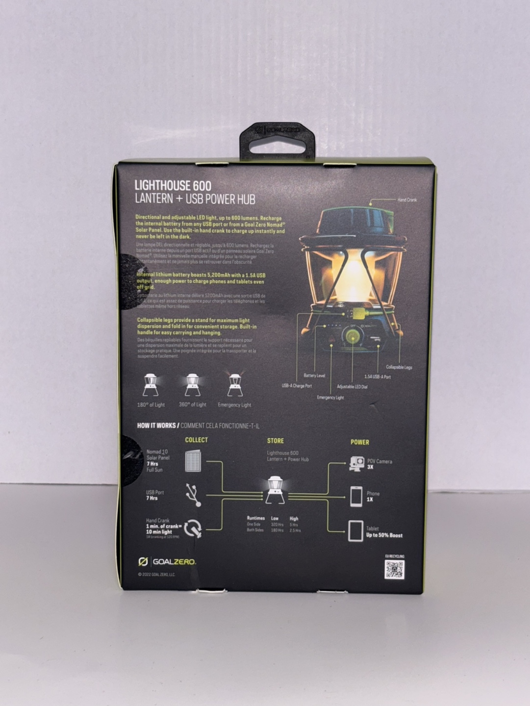 Goal Zero Lighthouse 600 Lantern - photo 2