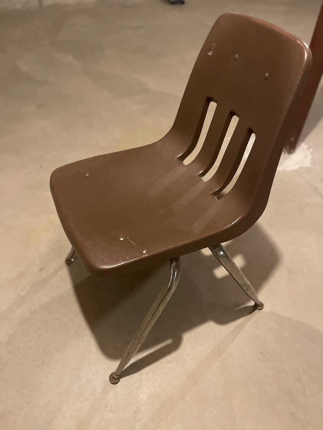 Vintage Stackable School Chairs