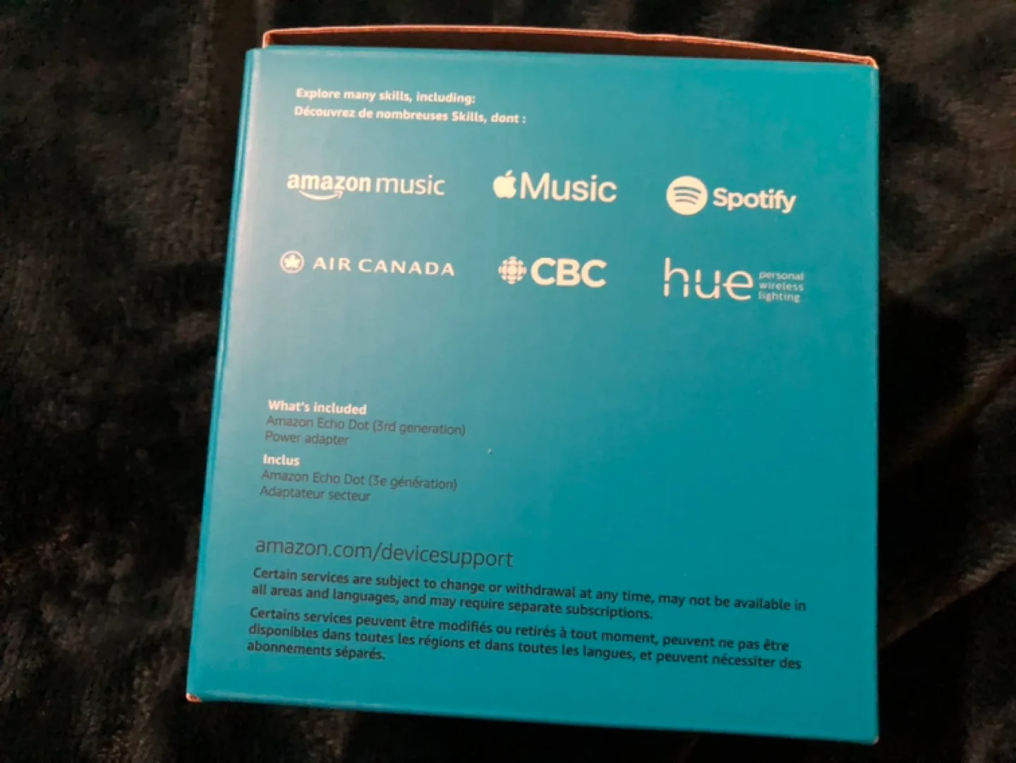 SEALED Amazon Echo Dot (3rd Generation) - Charcoal image indicator(4)