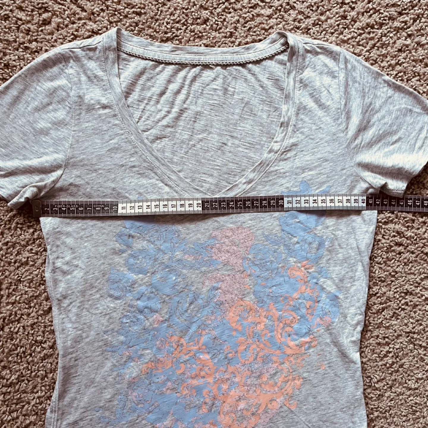 Y2K Abstract Pastel T-Shirt Graphic Print Watercolour Size Small image indicator(3)