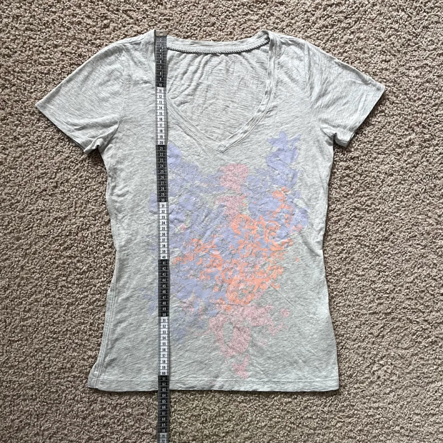 Y2K Abstract Pastel T-Shirt Graphic Print Watercolour Size Small image indicator(2)