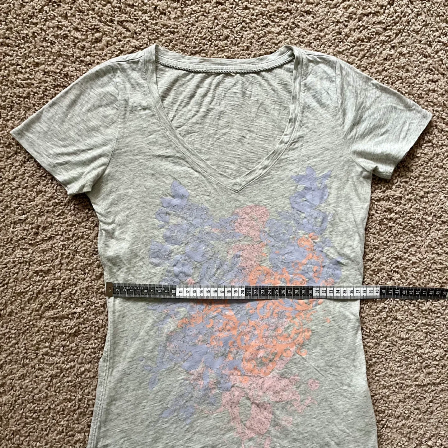 Y2K Abstract Pastel T-Shirt Graphic Print Watercolour Size Small image indicator(4)