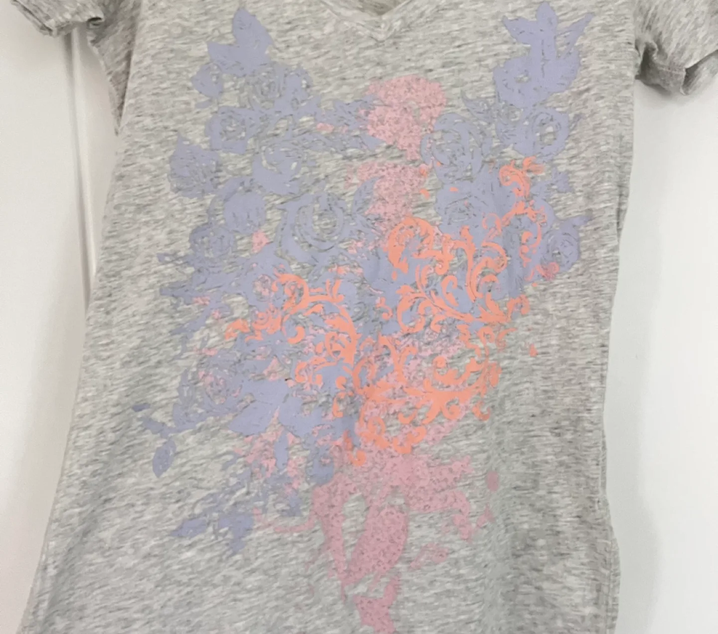 Y2K Abstract Pastel T-Shirt Graphic Print Watercolour Size Small image indicator(9)