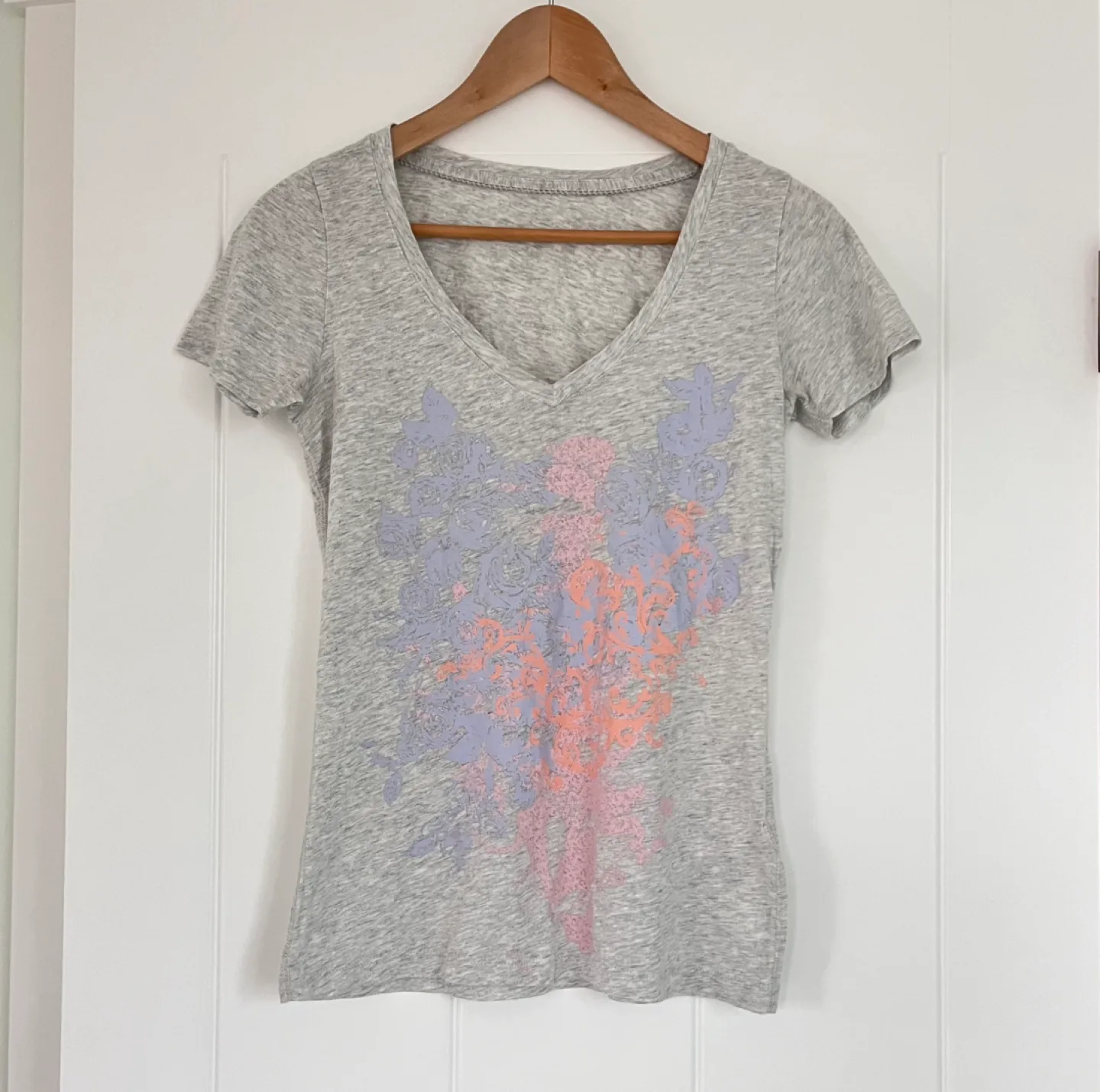 Y2K Abstract Pastel T-Shirt Graphic Print Watercolour Size Small image indicator(10)