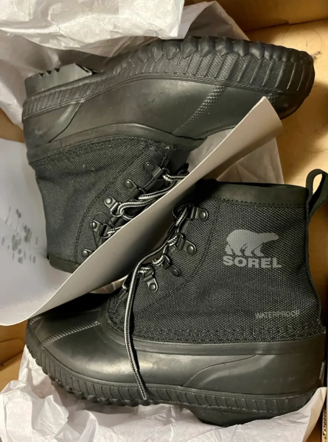 SOREL Black Waterproof Winter Boots image indicator(4)