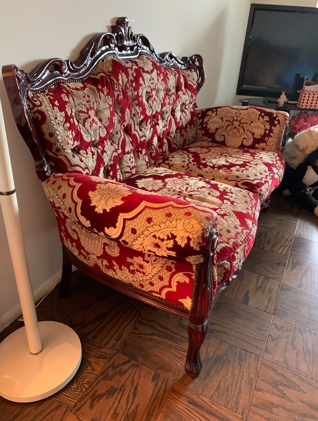 Antique Style Gabilen  Loveseat - photo 5