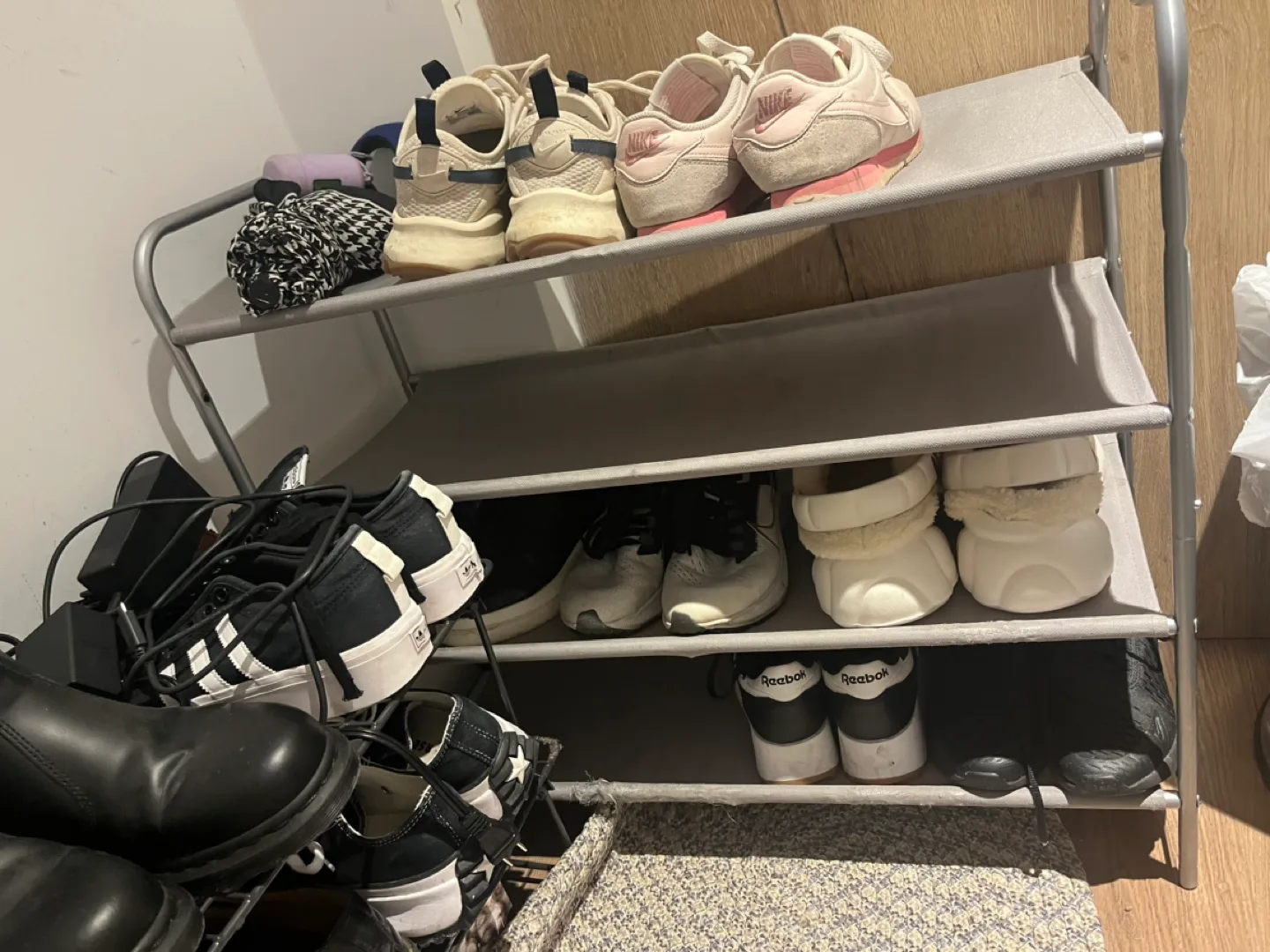 Simple Houseware 4-Tier Shoe Rack image indicator(3)