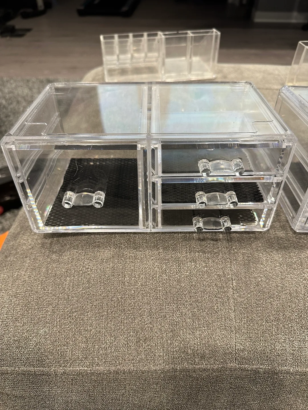 Clear Acrylic Makeup Organiser with Drawers and Compartments image indicator(6)