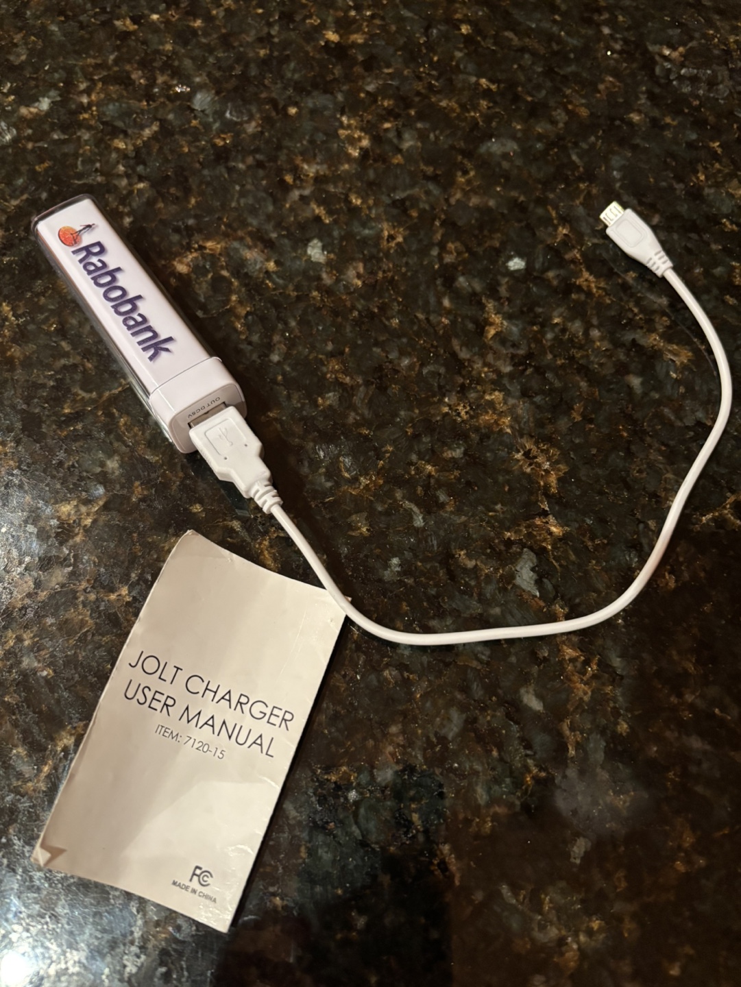 Rabobank Jolt Charger Portable Power Bank