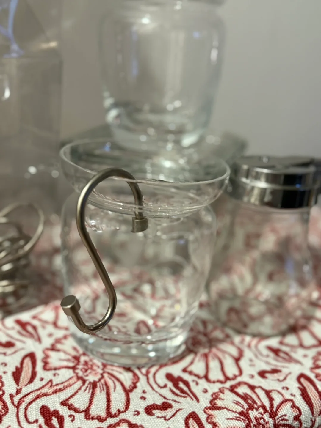 Glass Canisters, Honey Pot, Mug Set & Hooks image indicator(3)