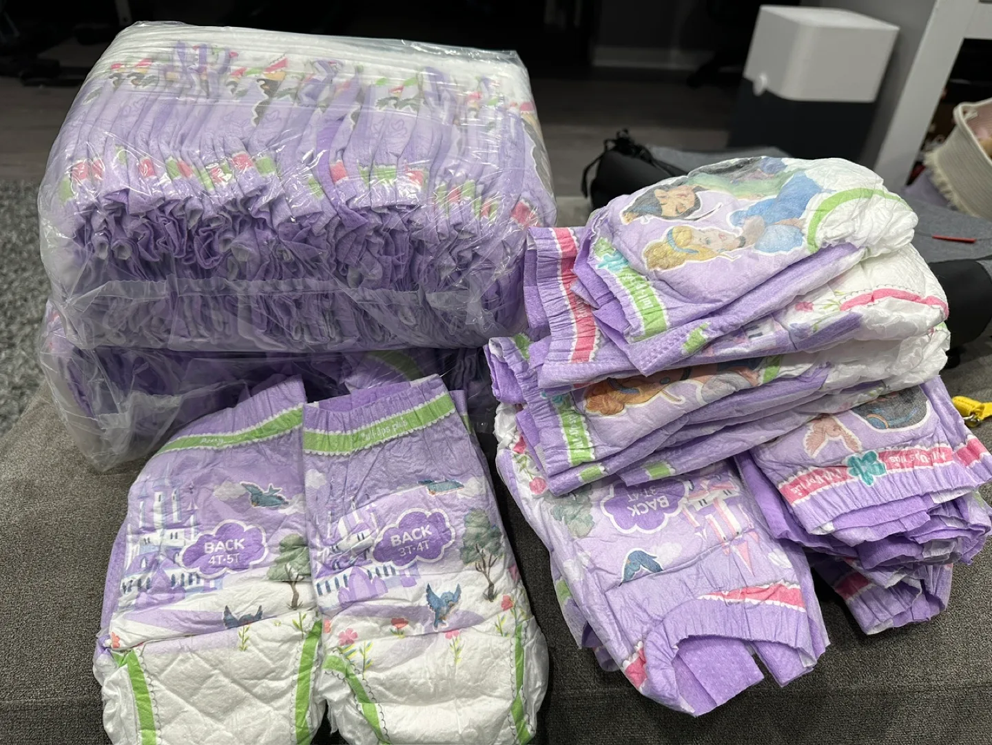 Bulk Package of Huggies Little Swimmers and Disney Pull ups image indicator(3)