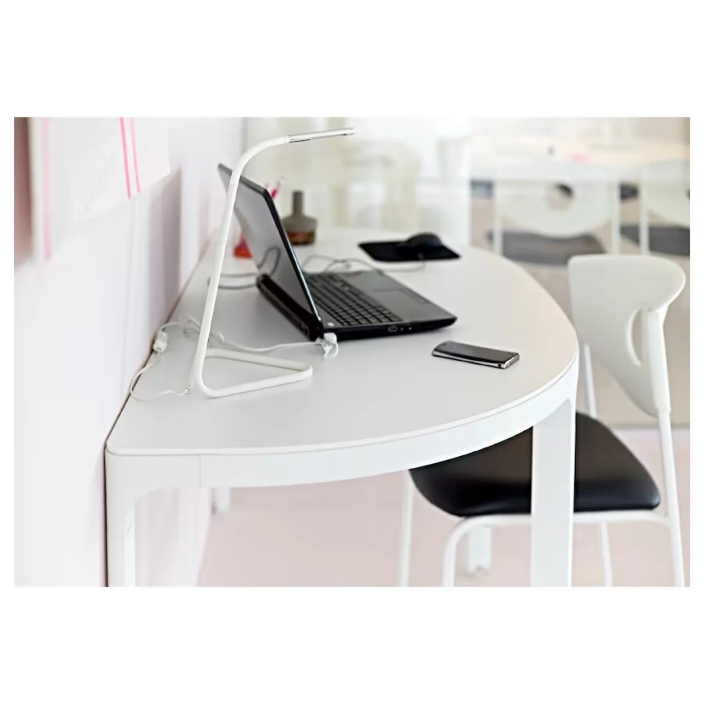 IKEA HÅRTE LED Desk Lamp - White image indicator(5)