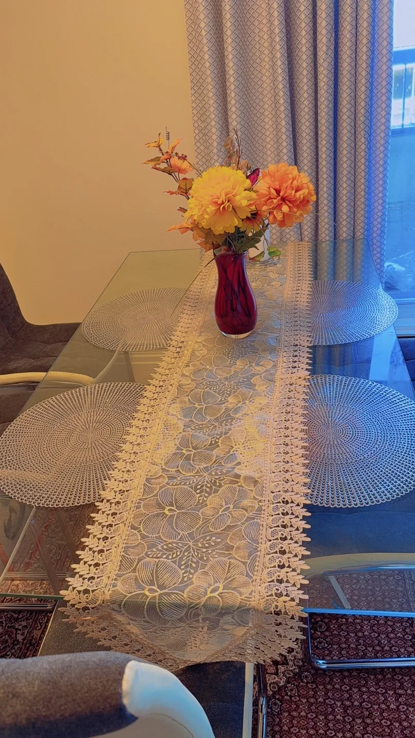 Glass Dining Table with 6 Chairs image indicator(4)